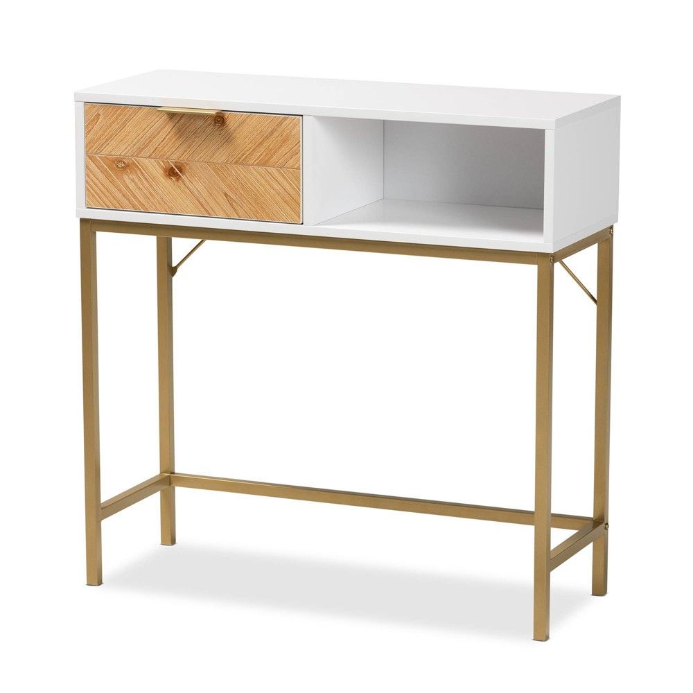 gold console table target