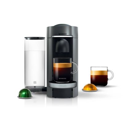 Nespresso Vertuo Plus Deluxe Coffee and Espresso Machine by DeLonghi - Titan