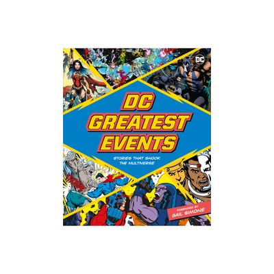 DC Greatest Events - by Stephen Wiacek (Hardcover)