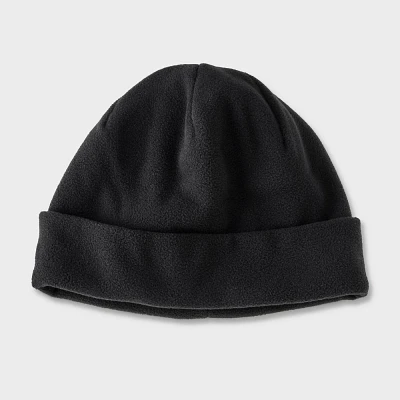 Boy Fleece Cuffed Beanie Hat - Cat & Jack Black