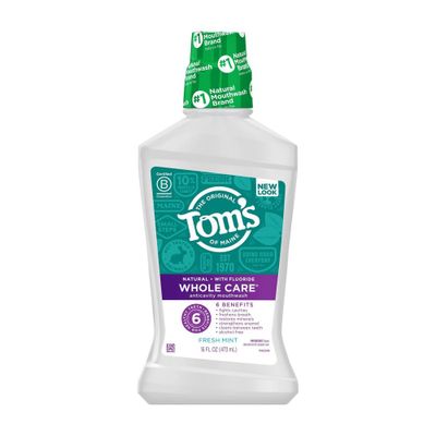 Toms of Maine Whole Care Mouthwash - 16 fl oz