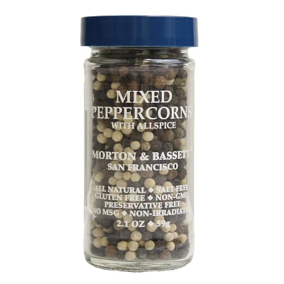 Morton & Bassett Spices Whole Mixed Peppercorns 2.1oz