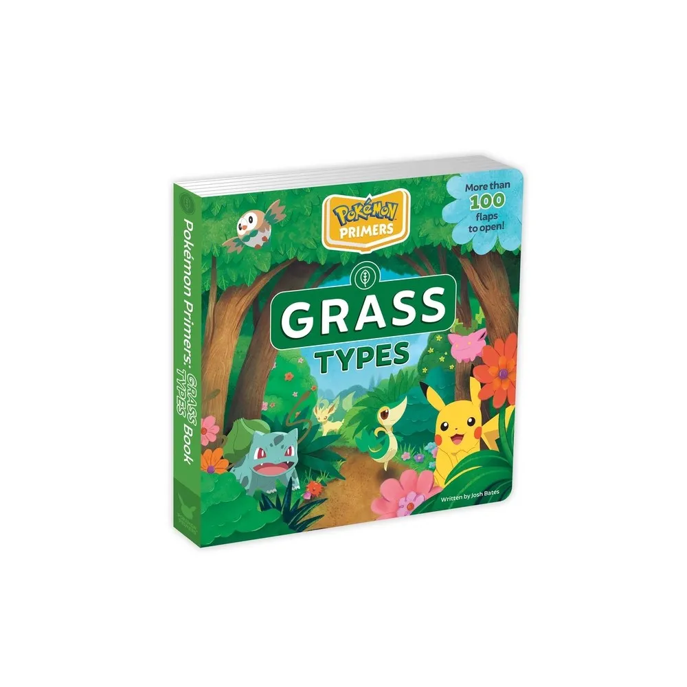 Pokmon Primers: Grass Types Book - by Josh Bates (Board Book)