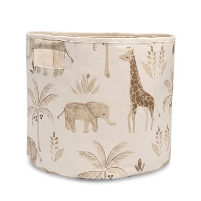 Crane Baby Canvas Storage Bin