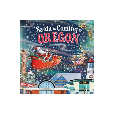 Santa Is Coming to Oregon - (Santa Is Coming...) 3rd Edition by Steve Smallman (Hardcover)