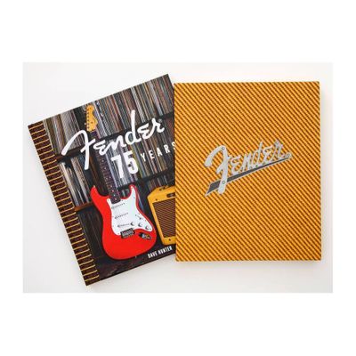 Fender 75 Years - by Dave Hunter (Hardcover)