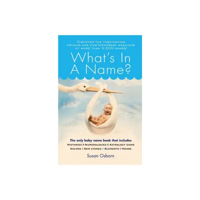 Whats in a Name? - by Susan Osborn (Paperback)