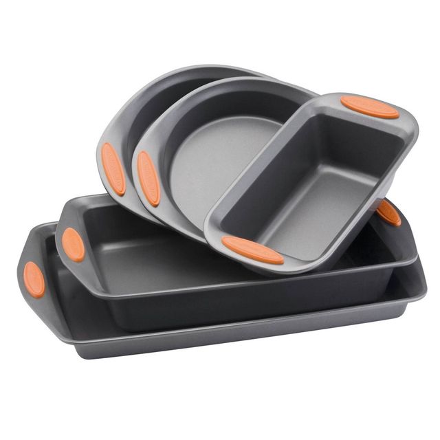 Anolon Advanced Nonstick Bakeware Set with Silicone Grips, 5-Piece