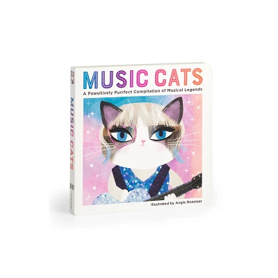 Music Cats Board Book (2nd Edition) - by Mudpuppy