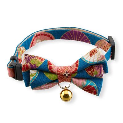 Necoichi Temari Bow Tie Cat Collar