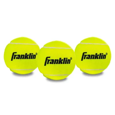 Franklin Sports Practice Tennis Balls Can - 3pk