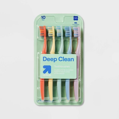 Deep Clean Toothbrushes Soft - up&up