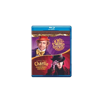 Willy Wonka & the Chocolate Factory / Charlie and the Chocolate Factory 2-Film Collection (Blu-ray)(2011)