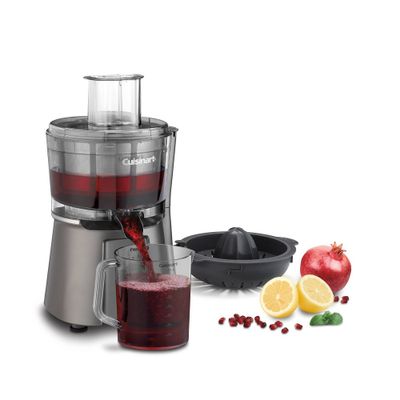 Cuisinart Combo Juice Extractor and Citrus Juicer - Gunmetal - CJE-2000