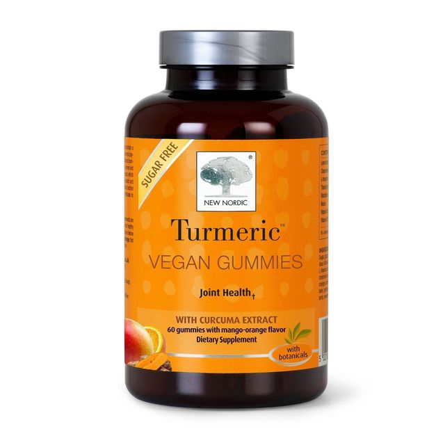 New Nordic Turmeric Vegan Gummies - 60ct