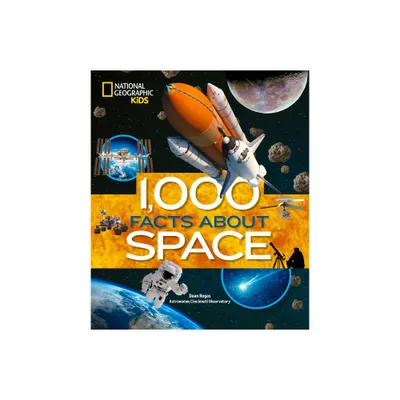 1,000 Facts about Space - by Dean Regas (Hardcover)