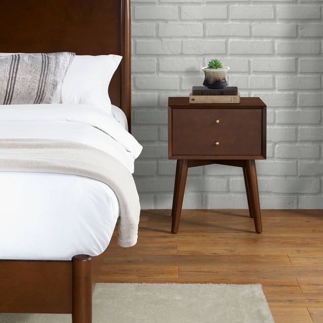 Landon Nightstand - Crosley: - Bedside Table with