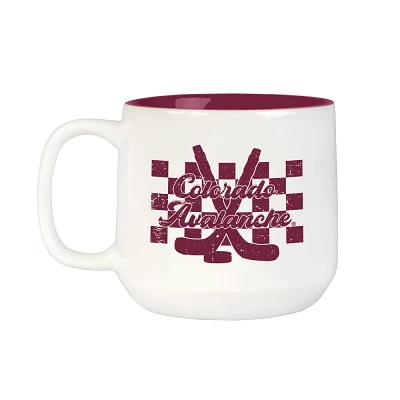 NHL Colorado Avalanche Hockey Sticks Inner Color Mug - 15oz