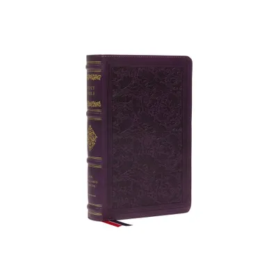 Nkjv, Personal Size Reference Bible, Sovereign Collection, Leathersoft, Purple, Red Letter, Thumb Indexed, Comfort Print - by Thomas Nelson