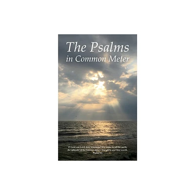 The Psalms in Common Meter - (Paperback)