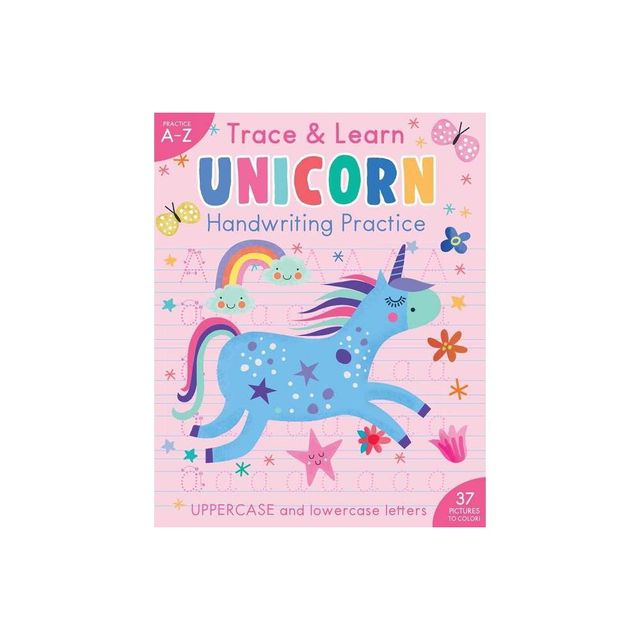 Trace & Learn Handwriting Practice: Unicorn - (Iseek) by Insight Kids (Paperback)