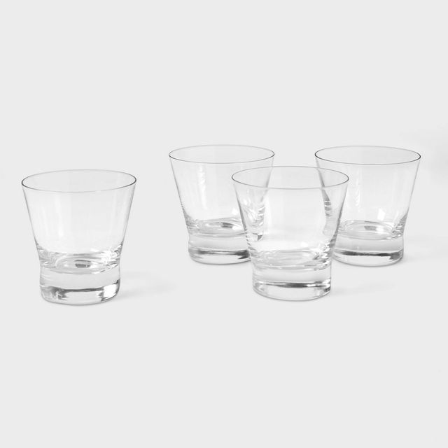 10.7oz 4pk Stemless Cocktail Glasses - Threshold
