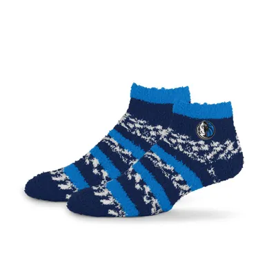 NBA Dalla Maverick Multi Stripe Fuzzy Sock