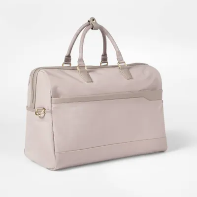 Signature Weekender Bag Taupe - Open Story