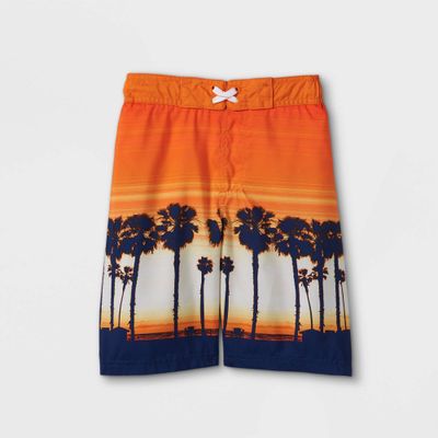 target pineapple swim trunks