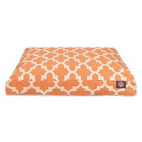 Majestic Pet Trellis Rectangle Dog Bed - Peach - Medium - M