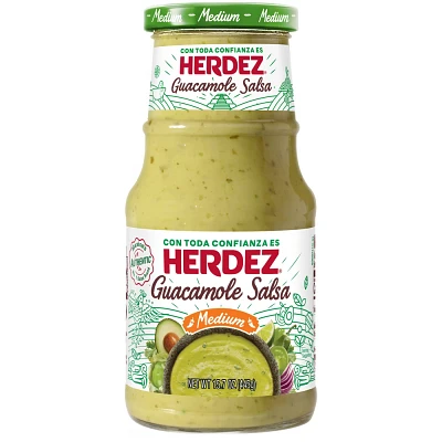 Herdez Guacamole Salsa Medium 15.7oz