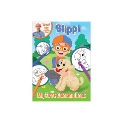 Blippi My First Coloring Book (Board Book)