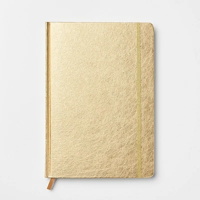 192pg Ruled Journal 10x7 Metallic Gold - Threshold