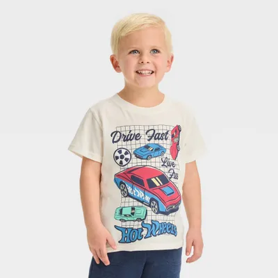 Toddler Boys Hot Wheels Striped T-Shirt