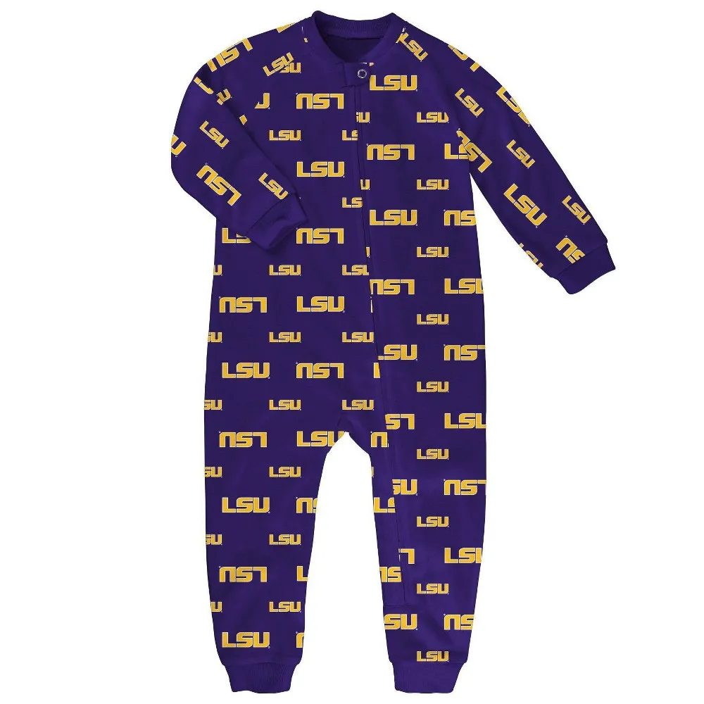 NCAA LSU Tigers Toddler Boys All Over Print Sleeper