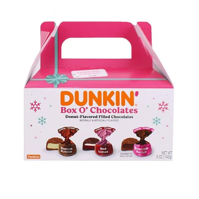 Dunkin Christmas Box OChocolates - 5oz