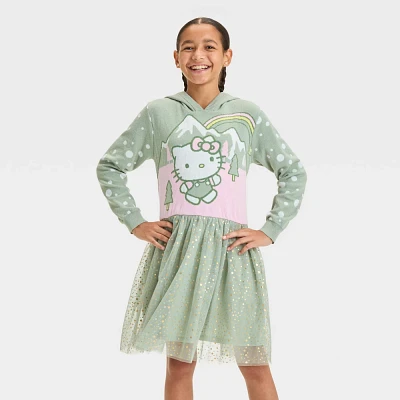 Girls Hello Kitty Sweater Dress