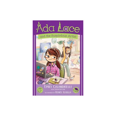 ADA Lace and the Suspicious Artist - (ADA Lace Adventure) by Emily Calandrelli (Hardcover)