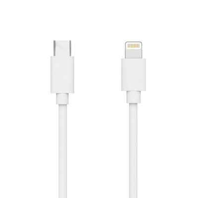 Just Wireless 6 Lightning to USB-C PVC Cable - White