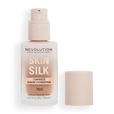 Makeup Revolution Skin Silk Serum Foundation - F12.5 - 0.77oz