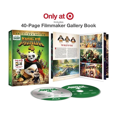 Kung Fu Panda 4 (Blu-ray + DVD + Digital) (Target Exclusive)