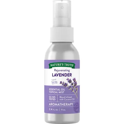 Natures Truth Rejuvenating Lavender Aromatherapy Essential Oil Mist Spray - 2.4 fl oz