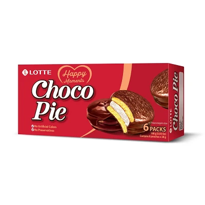 Lotte Choco Pie Original - 5.93oz