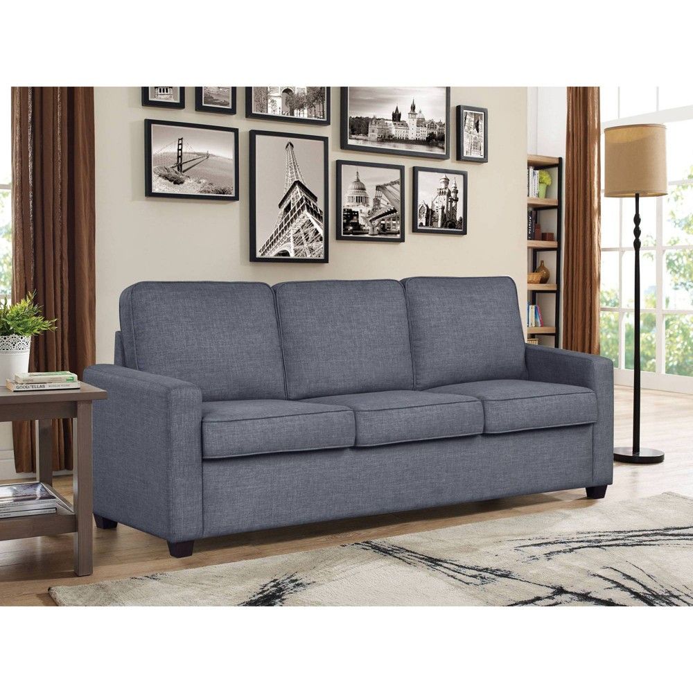 target grey futon