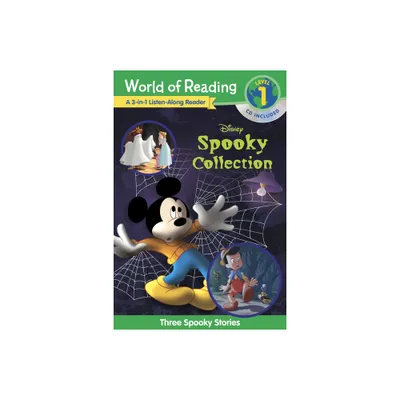 World of Reading: Disneys Spooky Collection 3-In-1 Listen-Along Reader-Level 1 Reader - by Disney Books (Paperback)