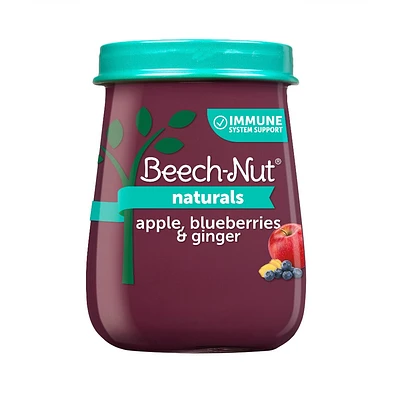 Beech-Nut Naturals Apple Blueberry Ginger Baby Meals Jar - 4oz