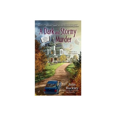 A Dark and Stormy Murder - (Writers Apprentice Mystery) by Julia Buckley (Paperback)