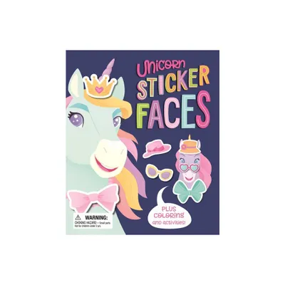 Unicorn Sticker Faces - by Igloobooks (Paperback)