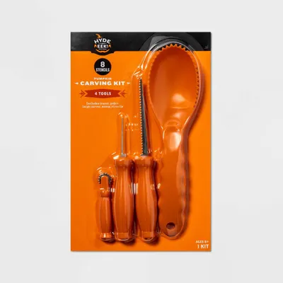 Halloween Pumpkin Carving Kit 5pc - Hyde & EEK! Boutique