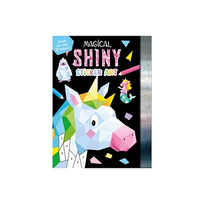 Magical Shiny Sticker Art - by Igloobooks (Paperback)